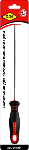 Изображение товара Напильник DDE С ручкой 4.0мм-5/32" / 648-281