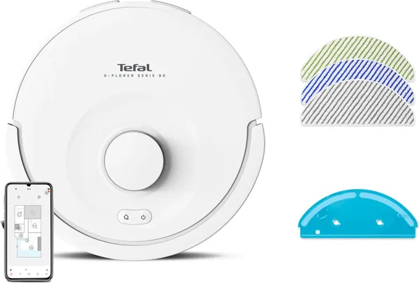 Изображение товара Робот-пылесос Tefal X-plorer Serie 90 Animal & Allergy RG8777WH