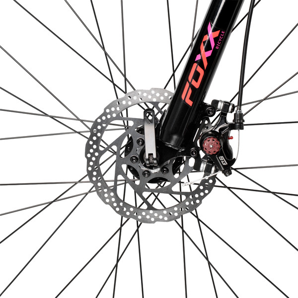 Изображение товара Велосипед Foxx Latina 26SHD.LATINA.15BK6 (черный, разобранный, в коробке)