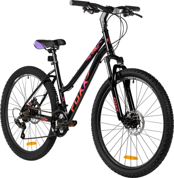 Изображение товара Велосипед Foxx Latina / 26SHD.LATINA.19BK6 (черный, разборный, в коробке)
