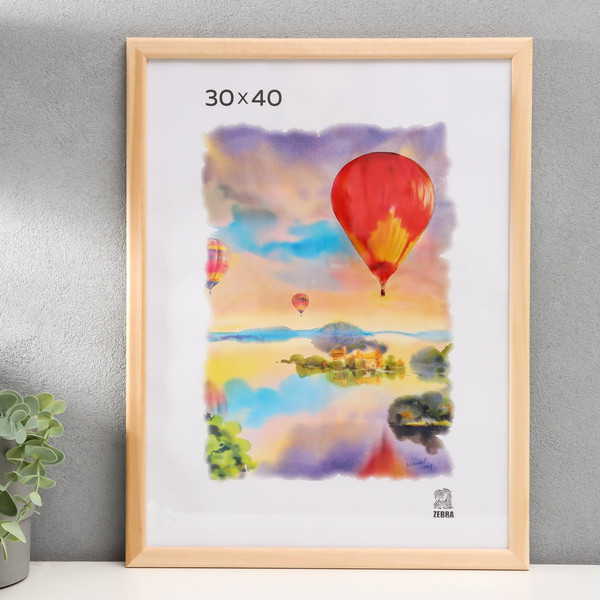 Изображение товара Рамка ZEBRA Tuvalu 30x40 / 3839445 (дерево)