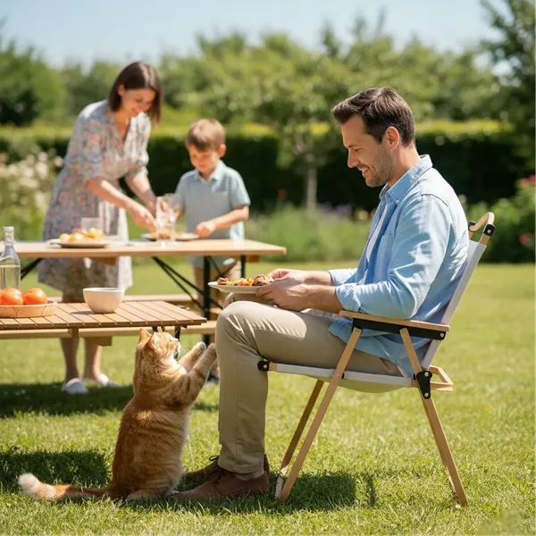 Изображение товара Комплект кресел складных Coyote TOS KMT-L (4шт, 79x50x51, белый)