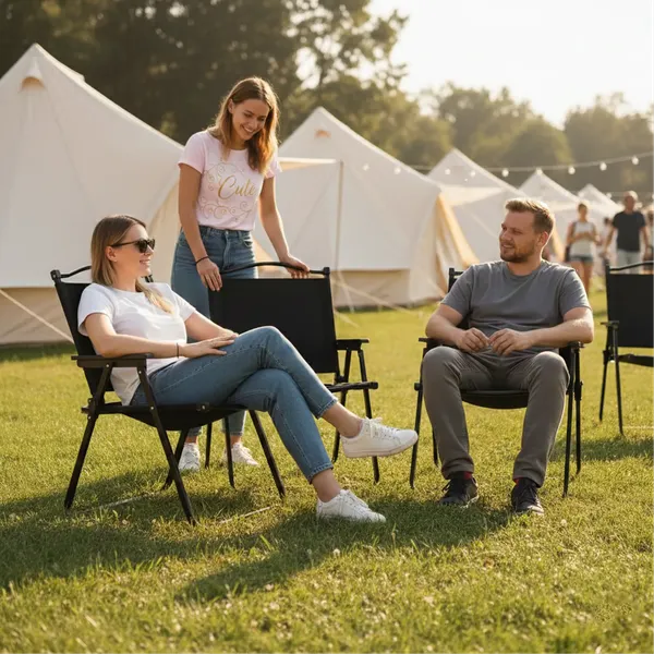 Изображение товара Комплект кресел складных Coyote TOS KMT-L2 (2шт, 79x50x51, черный)