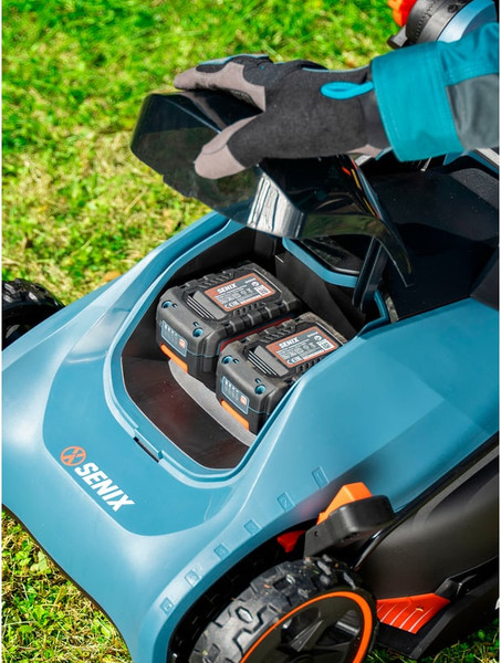 Изображение товара Газонокосилка аккумуляторная Senix 2X2 40В / LPSX2-M-EU-0