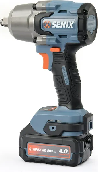 Изображение товара Аккумуляторный гайковерт Senix X2 20В / PDWX2-M7-EU (1x4Ач, ЗУ, кейс)