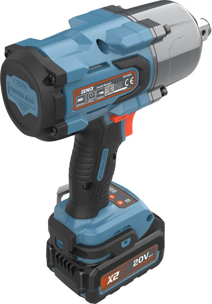 Изображение товара Аккумуляторный гайковерт Senix X2 20В / PDWX2-M4-EU