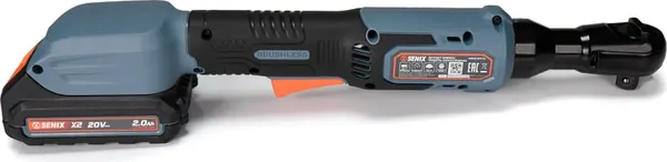 Изображение товара Аккумуляторная трещотка Senix X2 20В / PDWX2-M13-EU (1 АКБ и ЗУ)