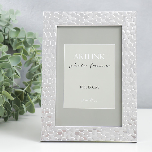 Изображение товара Рамка Sima-Land Stella 10x15 / 9335848 (серебристый)