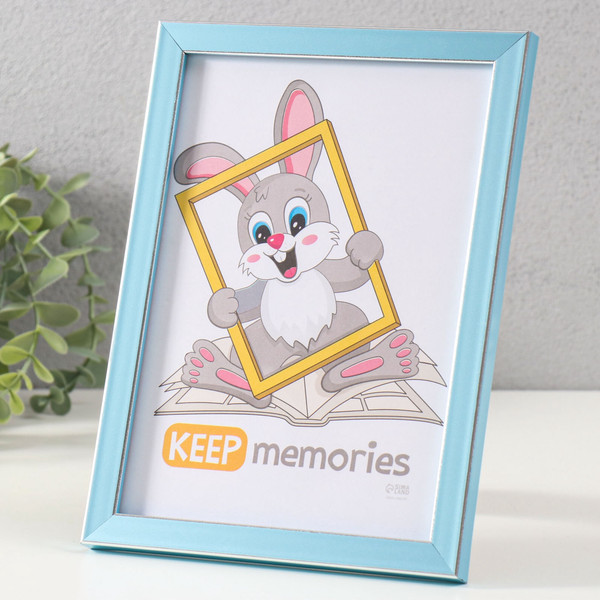 Изображение товара Рамка Keep Memories Акварель 15x21 / 9149186 (голубой)