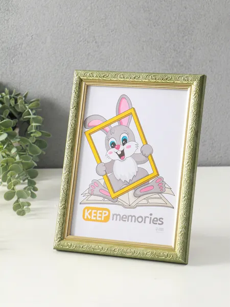 Изображение товара Рамка Keep Memories Винтаж 15x21 / 10092941 (оливковый)
