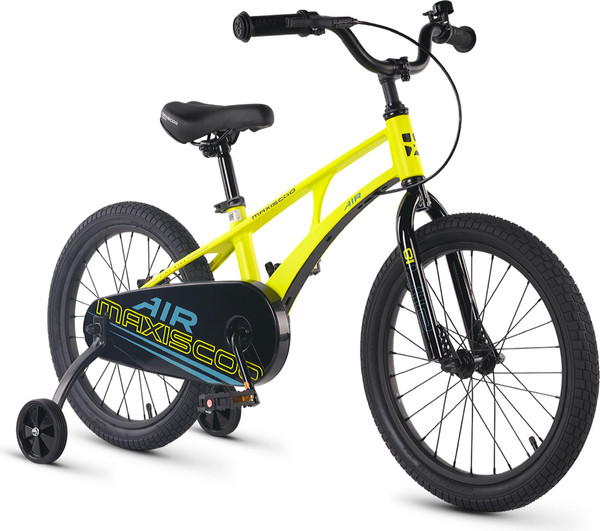 Изображение товара Детский велосипед Maxiscoo Air Базовый 18 2026 / MSC-A1857B (желтый матовый, разобранный, в коробке)