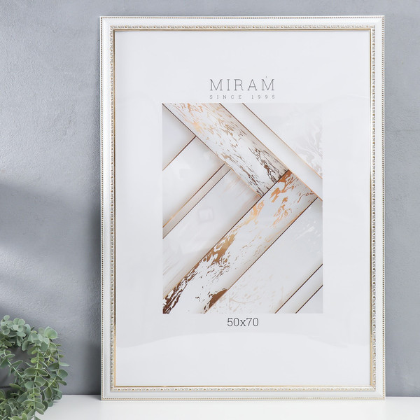 Изображение товара Рамка Мирам 50x70 / 9320636 (белый)