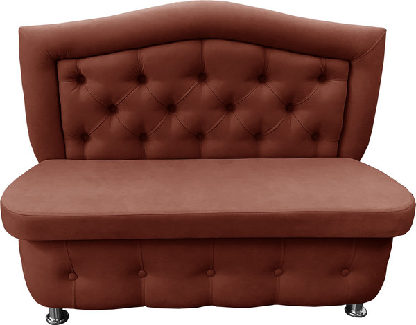 Изображение товара Скамья кухонная мягкая Bobrovmebel Миранда 3 1.2 (микровелюр Ultra Terra оранжево-терракотовый)