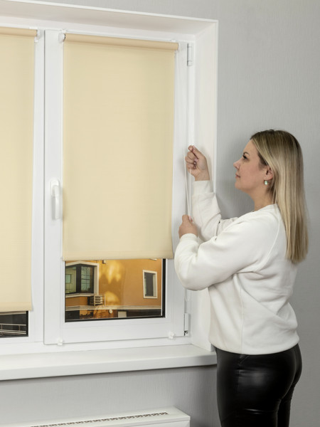 Изображение товара Рулонная штора Lm Decor Лайт LM 30-05F 220x185 (бежевый)