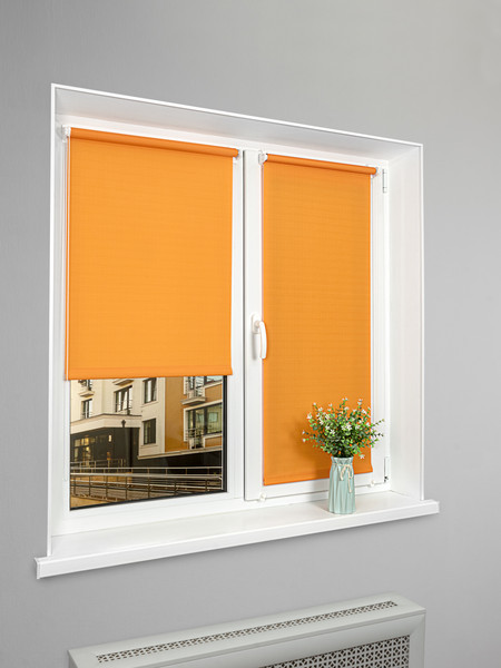 Изображение товара Рулонная штора Lm Decor Лайт LM 30-03D 220x185 (оранжевый)