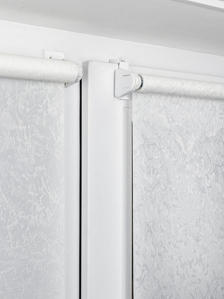 Изображение товара Рулонная штора Lm Decor Жаккард LM 66-01 220x185 (белый)