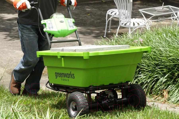 Изображение товара Тележка аккумуляторная садовая Greenworks G40GC (7400007)
