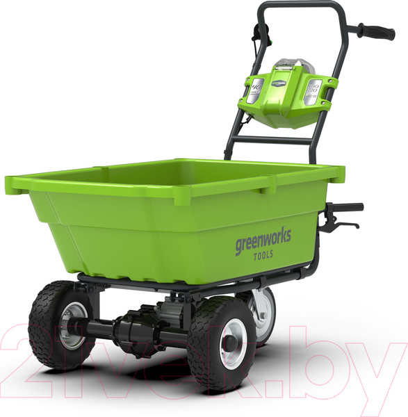 Изображение товара Тележка аккумуляторная садовая Greenworks G40GCK4 (7400007UB)