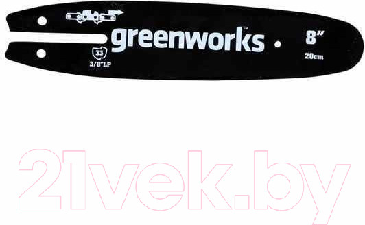 Изображение товара Шина для пилы Greenworks 29497
