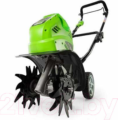 Изображение товара Мотокультиватор аккумуляторный Greenworks G40TLK4 (27087VB)