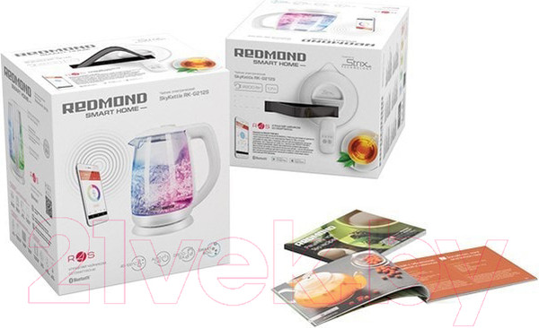 Изображение товара Электрочайник Redmond SkyKettle RK-G212S (белый)