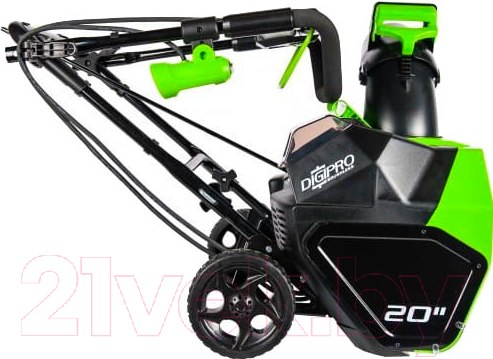 Изображение товара Снегоуборщик аккумуляторный Greenworks GD40SB 40V / 2600607 (с АКБ 4Ач и ЗУ)