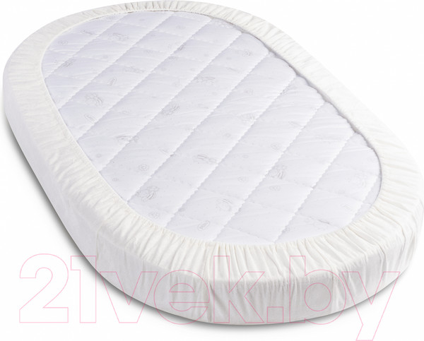 Изображение товара Наматрасник в кроватку Plitex Bamboo Waterproof Lux Oval / НН-01.1-О