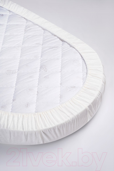 Изображение товара Наматрасник в кроватку Plitex Bamboo Waterproof Lux Oval / НН-01.1-О