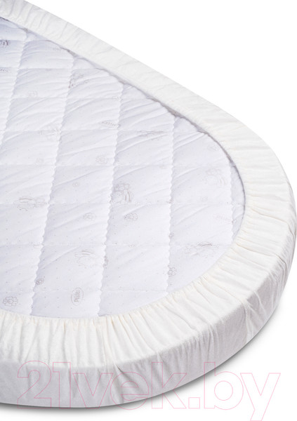 Изображение товара Наматрасник в кроватку Plitex Bamboo Waterproof Lux Oval / НН-01.1-О