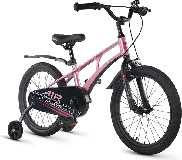 Изображение товара Детский велосипед Maxiscoo Air Стандарт 18 2026 / MSC-A1851 (розовый, разборный, в коробке)