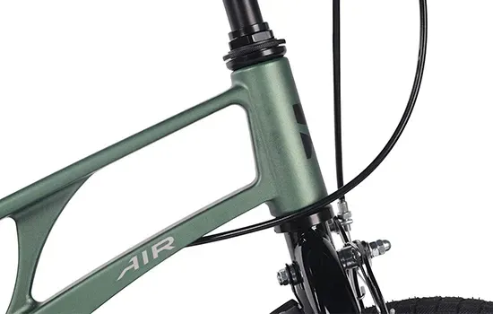 Изображение товара Детский велосипед Maxiscoo Air Стандарт 18 2026 / MSC-A1855 (зеленый матовый, разобранный, в коробке)