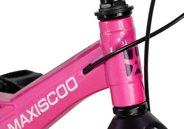 Изображение товара Детский велосипед Maxiscoo Space Deluxe 16 2026 / MSC-S1653D (розовый глянцевый)