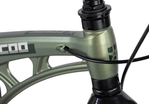 Изображение товара Детский велосипед Maxiscoo Cosmic Deluxe 16 2026 / MSC-C1651D (оливковый матовый, разобранный, в коробке)