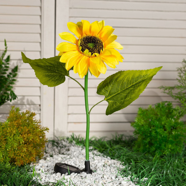 Изображение товара Садовая фигура-светильник Luazon Lighting Подсолнух / 7291264