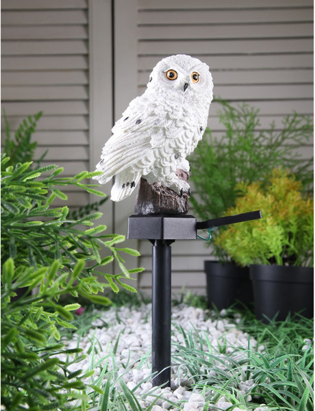 Изображение товара Садовая фигура-светильник Luazon Lighting Полярная сова / 7322823