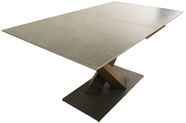Изображение товара Обеденный стол LAGOMA Гарда керамика раскладной 160x200 (темно-серый матовый)