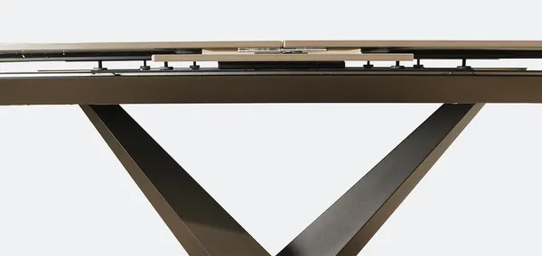Изображение товара Обеденный стол LAGOMA Гарда керамика раскладной 160x200 (темно-серый матовый)