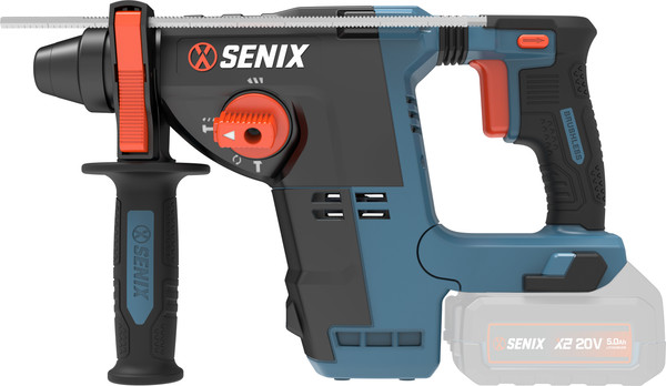 Перфоратор Senix X2 20В SDS-Plus / PDRX2-M4-EU-0 (без АКБ и ЗУ) — фото 6