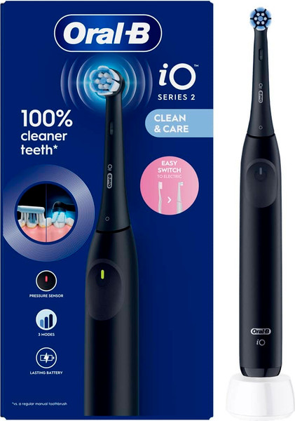Изображение товара Электрическая зубная щетка Oral-B iO2 (черный)