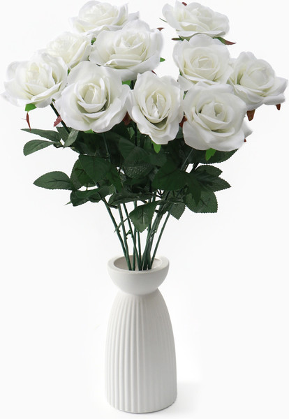 Изображение товара Искусственные цветы Sima-Land Роза / 482689 (белый)