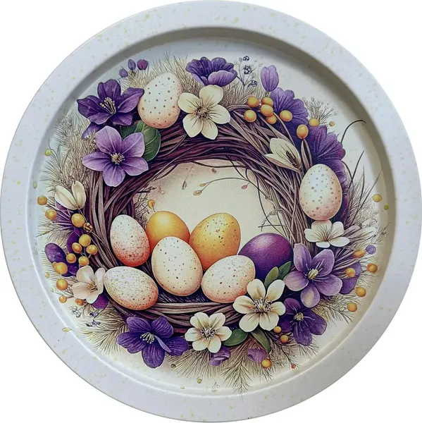 Изображение товара Поднос GALA Пасхальные фиалки PD146