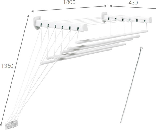 Изображение товара Сушилка для белья МеталлБыт Level 180 / 33180