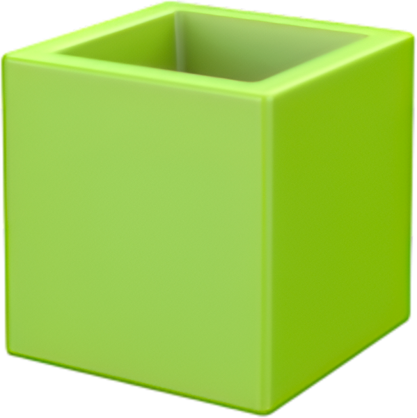 Изображение товара Вазон БЕРКАНО Quarter 25 DB / 220_047_16 (Spring Green)