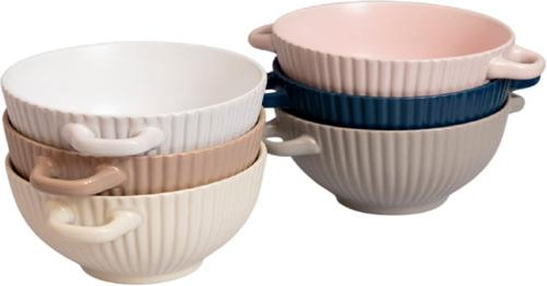 Изображение товара Набор чаш бульонных JEWEL Шелли / НПС0048-65 (6шт)