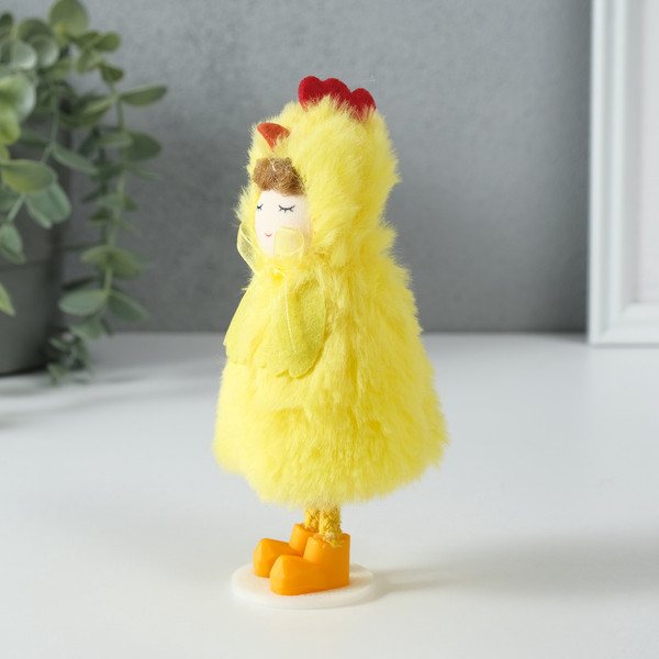 Изображение товара Кукла сувенирная Sima-Land Девочка в костюме цыплёнка 10471271