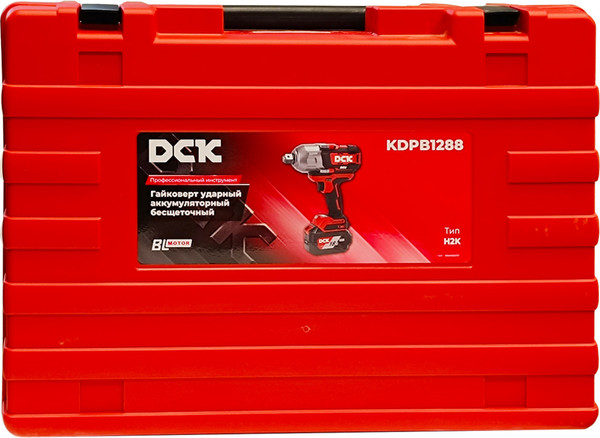 Изображение товара Аккумуляторный гайковерт DCK KDPB1288(TYPE H2K)
