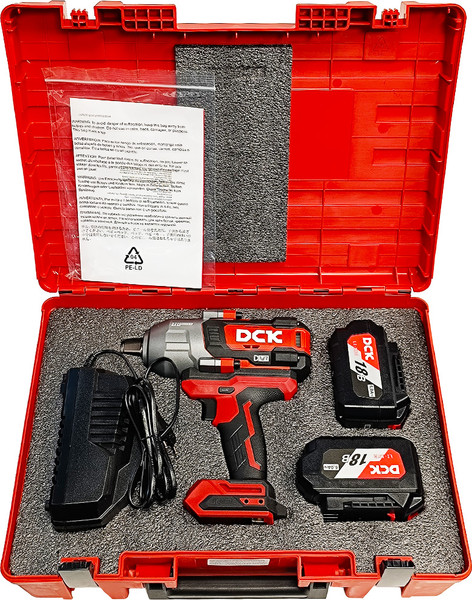 Изображение товара Аккумуляторный гайковерт DCK KDPB1288(TYPE H2K)