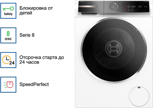 Изображение товара Стиральная машина Bosch WGB256A0ME