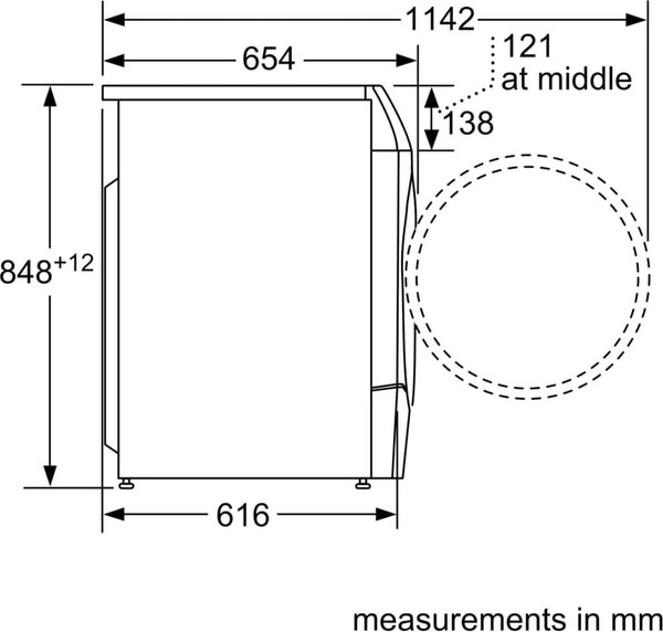 Изображение товара Стирально-сушильная машина Bosch WNC254A0ME