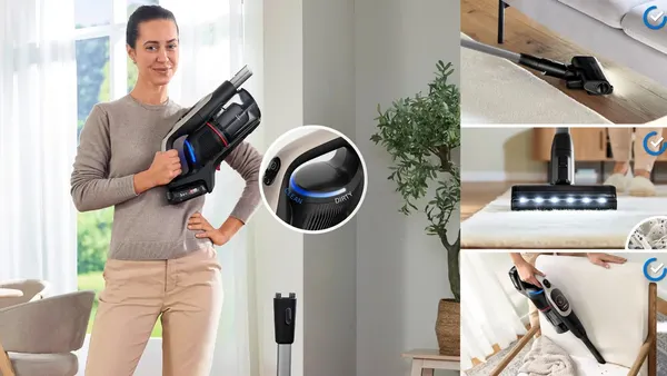 Изображение товара Вертикальный пылесос Bosch BCS931GAC